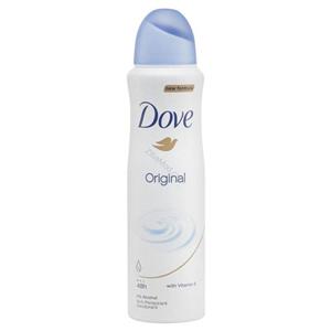 اسپری ضد تعریق زنانه داو Dove مدل original عصاره شیر 