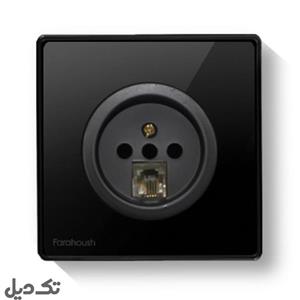 پریز تلفن طرح هوشمند پلکسی