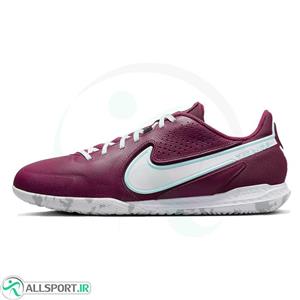 کفش فوتسال نایک تمپو لجند 9 طرح اصلی Nike React Tiempo Legend Pro IC Red Grey 