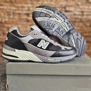 کتانی رانینگ مردانه نیوبالانس طرح اصلی New Balance M991SLE Nave Blue 