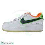 کتانی رانینگ زنانه نایک طرح اصلی Nike Airforce 1 White