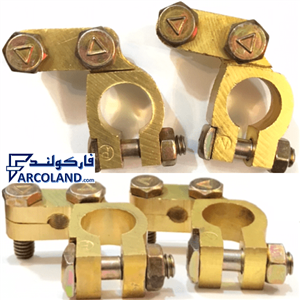 بست اتصال باتری ولتاژ بالا رالیا Raliya کد R550 | قانتاق | سر باطری دیزلی | مثبت و منفی | بسته 2 عددی