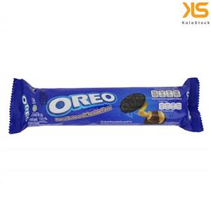 بیسکویت اوریو بادام زمینی شکلاتی Oreo : وزن 123 گرم