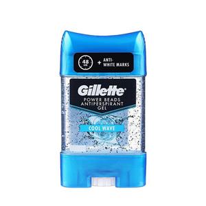 دئودورانت مام ژله ای ضد تعریق مردانه کول ویو ژیلت Gillette Power beads Cool Wave Antiperspirant 
