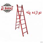 نردبان آهنی 3/5 متری کشویی کد 1712