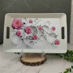 سینی پلاستیکی بزرگ و ضخیم