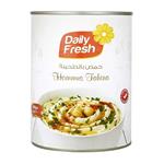 کنسرو آماده تاهینی حمص دیلی فرش Daily Fresh وزن 400 گرم