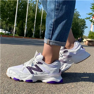 نیوبالانس 9060 سفید بنفش New Balance 9060 