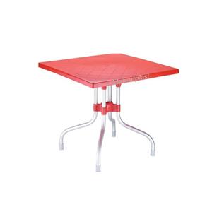 میز مربع پایه آلومینیومی جمع شو شرکت هوم کت