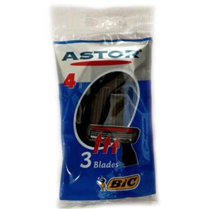 خود تراش بیک مدلAstor  بسته 5 عددی Bic Astor Blade Pack of 5