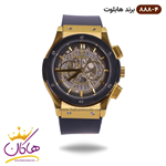 ساعت هابلوت کرنوگراف صفحه اسکلتون مردانه | 888/4 Hublot