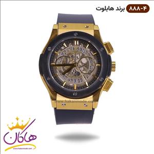 ساعت هابلوت کرنوگراف صفحه اسکلتون مردانه | 888/4 Hublot