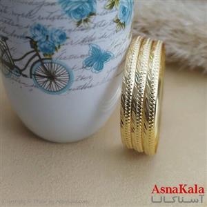النگوی زنانه طلاروس سایز 6میل کد DSB1864W