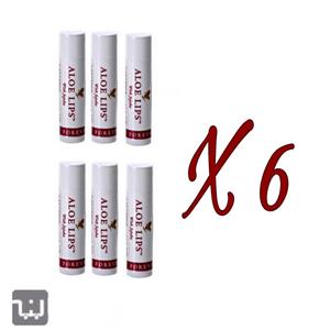 پک 6 عددی لیپس لب آلوئه ورا فوراور | Aloe Lips With Jojoba Forver 