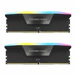 Corsair VENGEANCE RGB Black 32GB 16GBx2 6200MHz CL36 DDR5 Memory