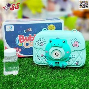 اسباب بازی دوربین حباب ساز برقی مدل قورباغه BUBBLE CAMERA 335A
