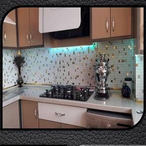 تایل کاشی بین کابینتی استیل کامپوزیت آلومینیوم پشت چسب با نصب آسانکدA22