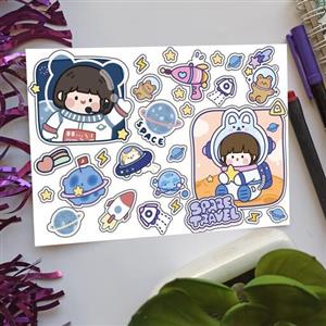 برچسب . استیکر و لیبل های کیوت(قیمت هر عدد) 