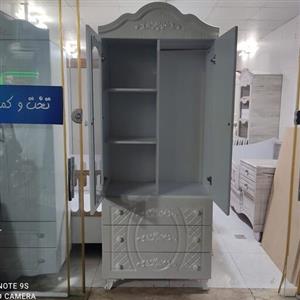 کمد یکطرف ویترین سه کشو مناسب کودک