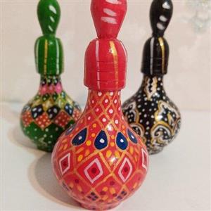 سرمه دان چوبی رنگی خیلی خاص 
