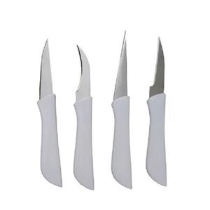 ست چاقو میوه آرایی و حکاکی مجموعه 4 عددی