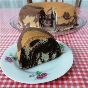 کیک ماربل (ارسال با پیک هزینه ارسال بصورت پس کرایه هنگام تحویل)