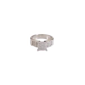 انگشتر طلا 18 عیار آزوریت مدل 3885 Azurite Jewelry 3885Gold Ring