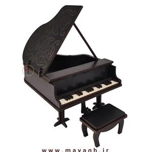 ماکت چوبی و دکوری ساز مینیاتوری گرند پیانو رویال ( دارای سه رنگ ) 