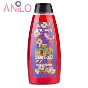 شامپو بدن انلیون مدل Raspberry And Red Apple حجم 400 میلی لیتر Enliven Raspberry And Red Apple Body Shampoo 400ml