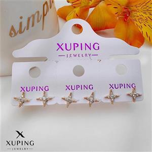 گوشواره نگین دار ظریف ژوپینگ کد G4