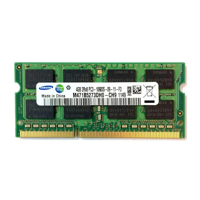 رم لپ تاپ سامسونگ مدل 1333 DDR3 PC3 10600s MHz ظرفیت 4گیگابایت