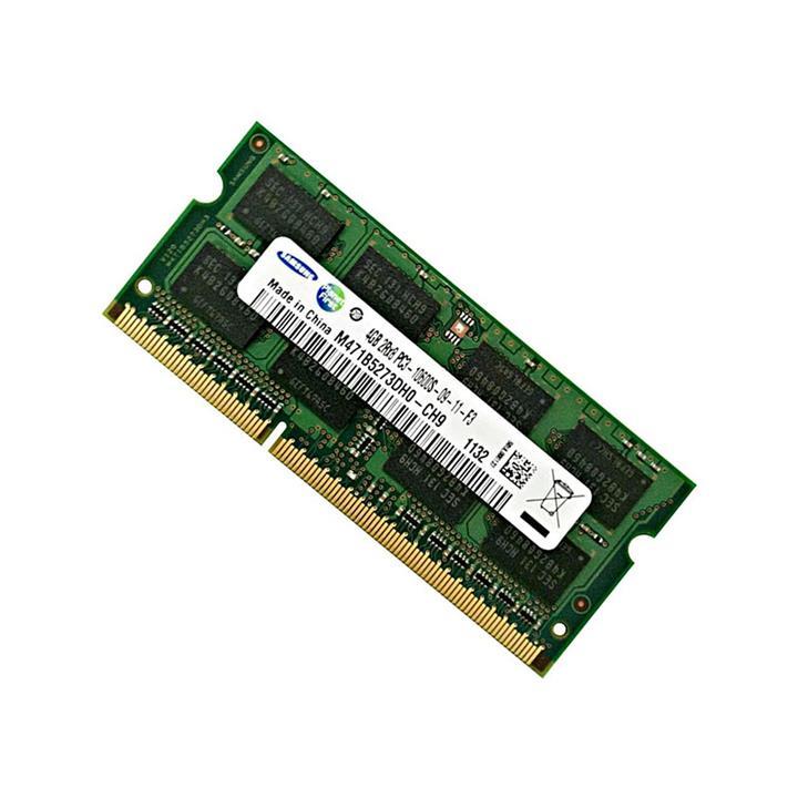 رم لپ تاپ سامسونگ مدل 1333 DDR3 PC3 10600s MHz ظرفیت 4گیگابایت