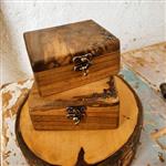 جعبه پاسور ساخته شده از چوب گردو و نارون  سایز  استاندار پاسور  و جواهر