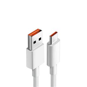 کابل شارژ شیامی سرکارتنی 6 امپر  سوپر فست شارژ کیفیت بسیار عالی (تایپ سی)