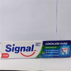 خمیردندان سیگنالSignal نعنایی ترکیه اصل 100 میلی