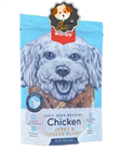 تشویقی نواری سگ ونپی با طعم مرغ و پنیر ۱۰۰ گرمی ـ WANPY CHICKEN JERKY & CHEESE SLICES 100 GR