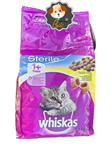 غذای خشک گربه عقیم شده ویسکاس با طعم مرغ ۱۴۰۰ گرمی ـ WHISKAS STERILE CHICKEN CAT FOOD 1400 GR