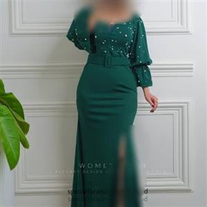 ماکسی مجلسی صبا(قد150 جنس کرپ کش)