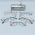 عینک طبی فلزی زنانه دور دار  بسیار پر فروش مناسب بانوان مشکل پسند مارک ویوا تحت لیسانس اسپانیا