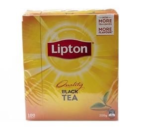 چای کیسه ی ساده لیپتون 100 عددی LIPTON