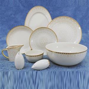 سرویس چینی 99 پارچه (12 نفره) پردیس کد 7002