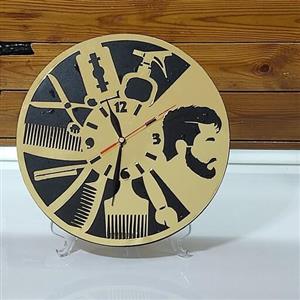 ساعت دیواری مناسب آرایشگاه مردانه