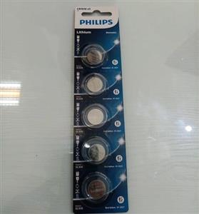 باتری سکه ای 1620 برند فیلیپس پک 5 عددی