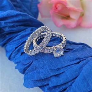 پشت حلقه نقره 925 عیار