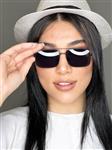 عینک آفتابی مربعی مارک پلیس اصل زنانه