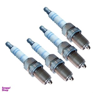 یک ست 4 عددی شمع بوش تک پلاتین پایه کوتاه FR7DC آلمان مثبت 8 BOSCH شمع خودرو