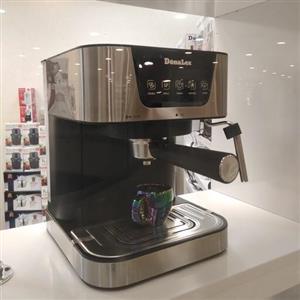 اسپرسو ساز دونالکس395 جنس بدنه استیل ضدزنگ قابلیت نوردهی کلیدها مناسب برای تهیه قهوه کاپوچینو کافه لته فوم شیر