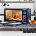 آون توستر AEC مدل O6020توان 1500 واتصفحه نمایش لمسیظرفیت 50 لیترجنس بدنه فلزدر دو رنگ مشکی و نقره ای