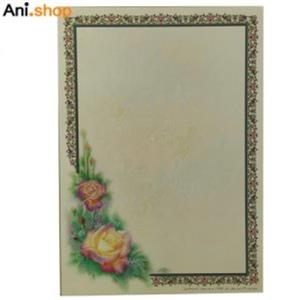 برگه چاپ حاشیه دار روغنی 25 عددی DZ110