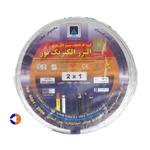 سیم برق 2 در 1 البرز الکتریک نور استاندارد حلقه 100 متری